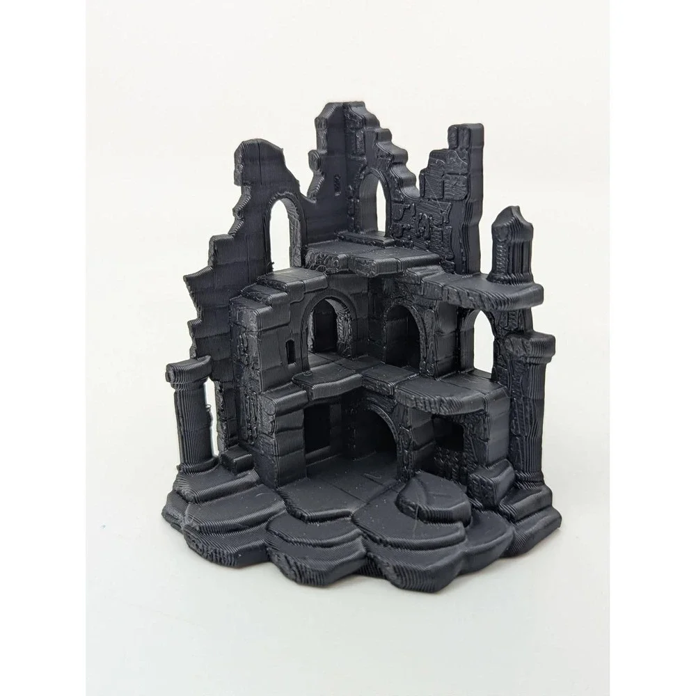 Ruined‎ Castle Reptile Hide backsplash